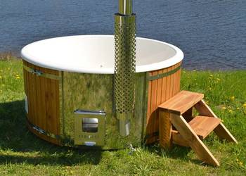 Beczka Exclusive Balia Kąpielowa Gorąca Bania Sauna Hot Tub
