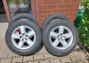 Koła, felgi alu aluminiowe TOYOTA RAV4 stan bdb, opony zimowe 4 szt