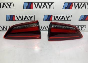 BMW X1 F48 LCI LAMPY TYŁ W KLAPĘ LEWA PRAWA KOMPLET EUROPA 7477717 7477718