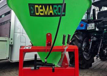 Rozsiewacz Nawozu DEMAROL 200-500L | Hydraulika | Stal Kwasoodporna