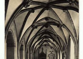 WROCŁAW WNĘTRZE RATUSZA CZARNO BIAŁA