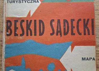 Beskid Sądecki mapa turystyczna