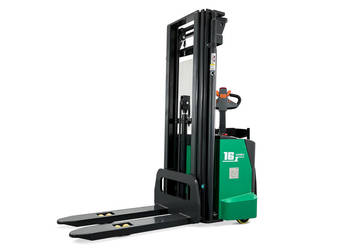 Wózek paletowy 1600kg z masztem triplex 4600 mm Lonking LG16ED z podestem