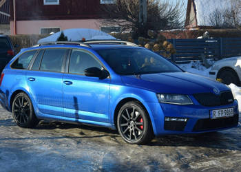 Škoda Octavia 2.0TDI RS 2016r/ Led/ Navi/ Skóra/ 2 KPL KÓŁ/ Oryginał lak S…