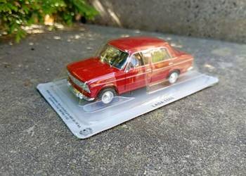 ŁADA 1500 model kolekcja 1:43 kultowe auta deagostini nowy złota sedan