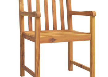 Krzesła ogrodowe 6 szt. 56x555x90 cm lite drewno akacjowe WM-3206273