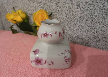 Fine Lichte China GDR Kwiatowy porcelanowy wazonik