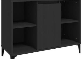 Szafka pod umywalkę czarna 80x33x60 cm WM-821293