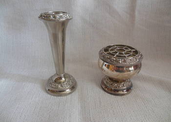 Wazoniki do ciętych kwiatów z przykryciem plater