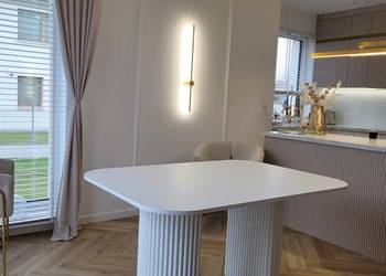 Stół z lamelami LORIS , BLAT – R200, AKANT Meble