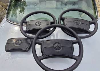 Mercedes W124, W126 i inne, kierownica skóra