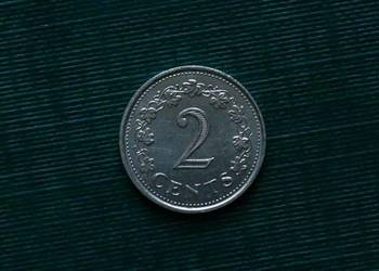 MALTA - 2 centy (1972r.)
