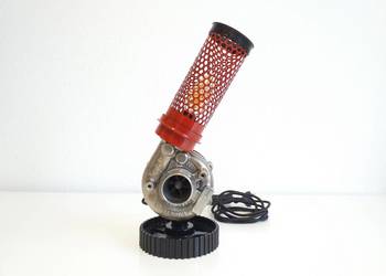 Lampa stołowa, biurkowa. Rękodzieło