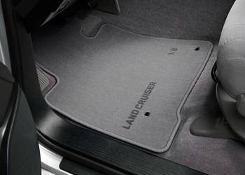 TOYOTA Land Cruiser Oryginalne dywaniki welurowe komplet PZ410-79352-DY OE