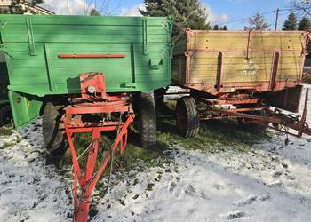 Przyczepa wywrotka trójstronna 4T