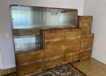 Dwie witryny vintage PRL w bardzo dobrym stanie