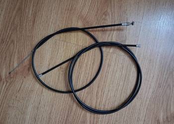 Zestaw pancerzy rowerowych do linek hamulców i przerzutek + linka