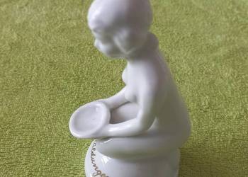 Figurka porcelanowa Naga kobieta. Gerold Porzellan