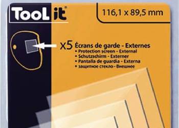 Szkło ochronne spawalnicze, bezbarwne 116.1x89.5 mm 5 szt. 040779GYS
