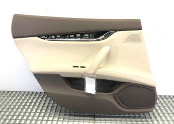 BOCZEK DRZWI TYŁ LEWY TAPICERKA MASERATI QUATTROPORTE VI Sedan/Limuzyn