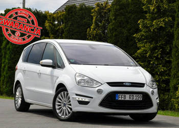 Ford S-Max 2.0TDCI(163KM)*Lift*Led*Duża Navi*Convers*Parktr*Welur*I Wł*Alu…
