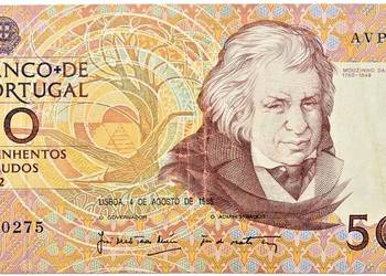 PORTUGALIA 1988 - P180b - 500 escudos! GRATIS WYSYŁKA!