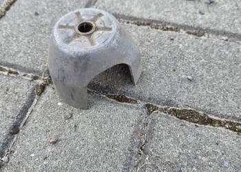 Nakładka aluminiowa amortyzatora skrętu MZ ES 250 Jaskółka sztycy