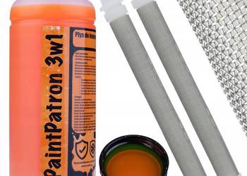 Zestaw do Konserwacji Agregatu Malarskiego – Płyn 1L | 2 Filtry 60 Mesh