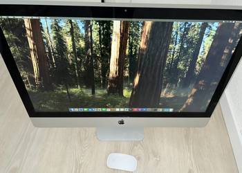 komputer Apple iMac 27" dysk ssd radeon pamięć 8gb all in one mac