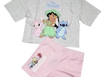 Piżama dziewczynka bawełna roz.128 Stitch Primark