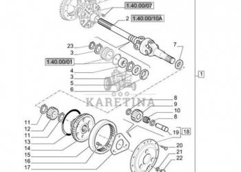 New Holland T6010 Wałek 87579220