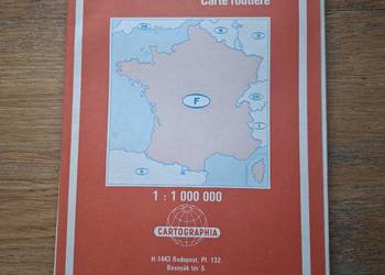 Frankreich Autokarte 1:1 000 000