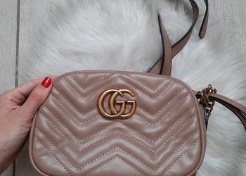 Beżowa Torebka GG Gucci