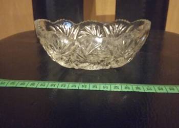 PRL Kryształ Łódeczka Łódka 13x8x6