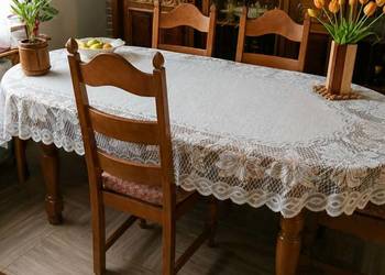 Komplet dębowy Stary