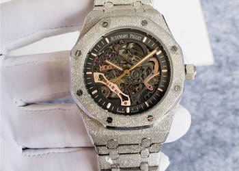 Automatyczny męski zegarek Audemars Piguet Royal Oak Iced Out