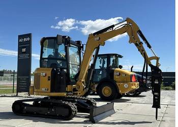 FABRYCZNIE NOWA MINIKOPARKA CATERPILLAR 302.7 CR