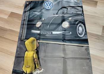 VW Garbus typ 1,golf 1,2, GTI baner materiałowy  Jack Daniels,coca- cola