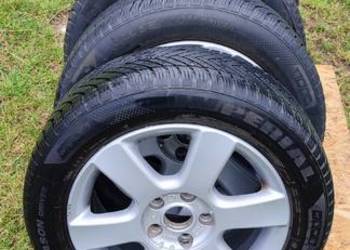 Felgi aluminiowe VW 16 + opony 205/55 + koło dojazdowe