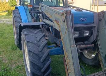 New holland ford 8340 z turem quicke Q670 łyżkokrokodyl