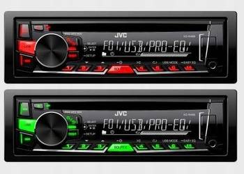 Radio samochodowe z odtwarzaczem CD JVC KD-R469 Dual Color, USB, MP3, AUX