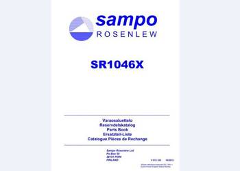 SAMPO SR1046X instrukcja obsługi, katalog części PL