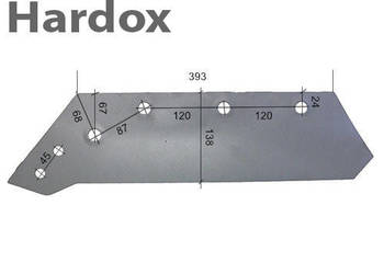 Lemiesz 300ha! HARDOX 930772210/L części do pługa POTTINGER