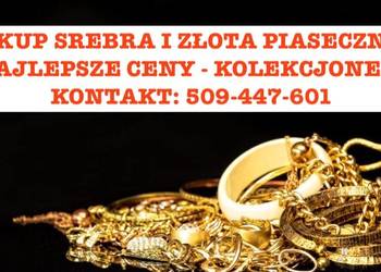 SKUP ZŁOTO I SREBRO - PIASECZNO Warszawa - Biżuteria, Monety, Złom