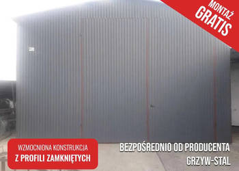 Garaż Blaszany 10x15m, Wiata , Hala , Magazyn Duzy - Garaże GrzywStal