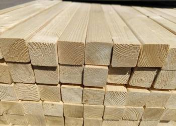 Kantówka konstrukcyjna 45x45x4,80m świerk, sucha, 4-stronnie strugana