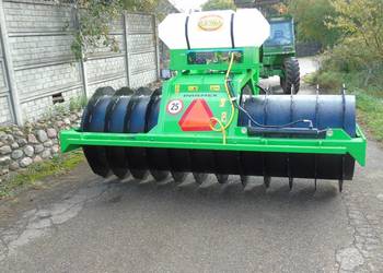 Wał pryzmowy hydrauliczny z aeratorem DARMEX Producent