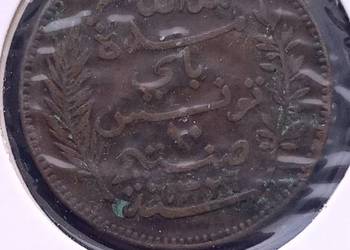 Tunezja 10 centimes 1908 A