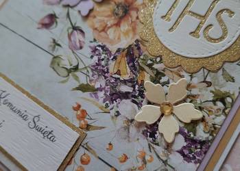 Kartka na komunie personalizowana Kartka na komunie personalizowana