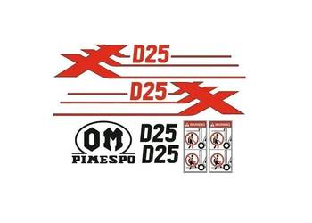 Naklejki oklejenie naklejka - OM D25 Zamiennik